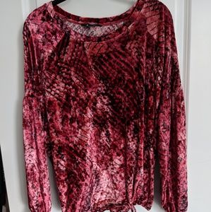 Red velvet sweater!!